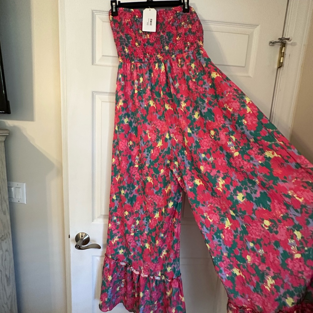 Beautiful strapless jumpsuit